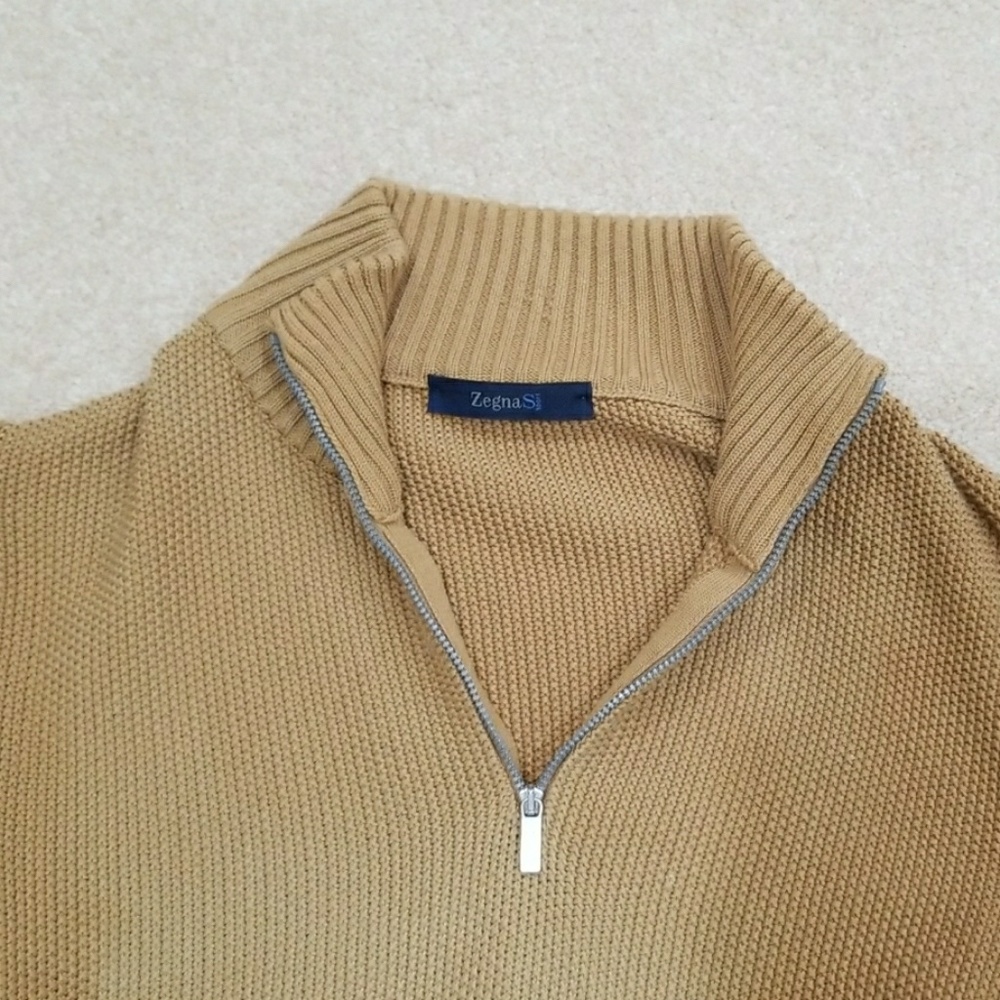 Quarter zip sweater